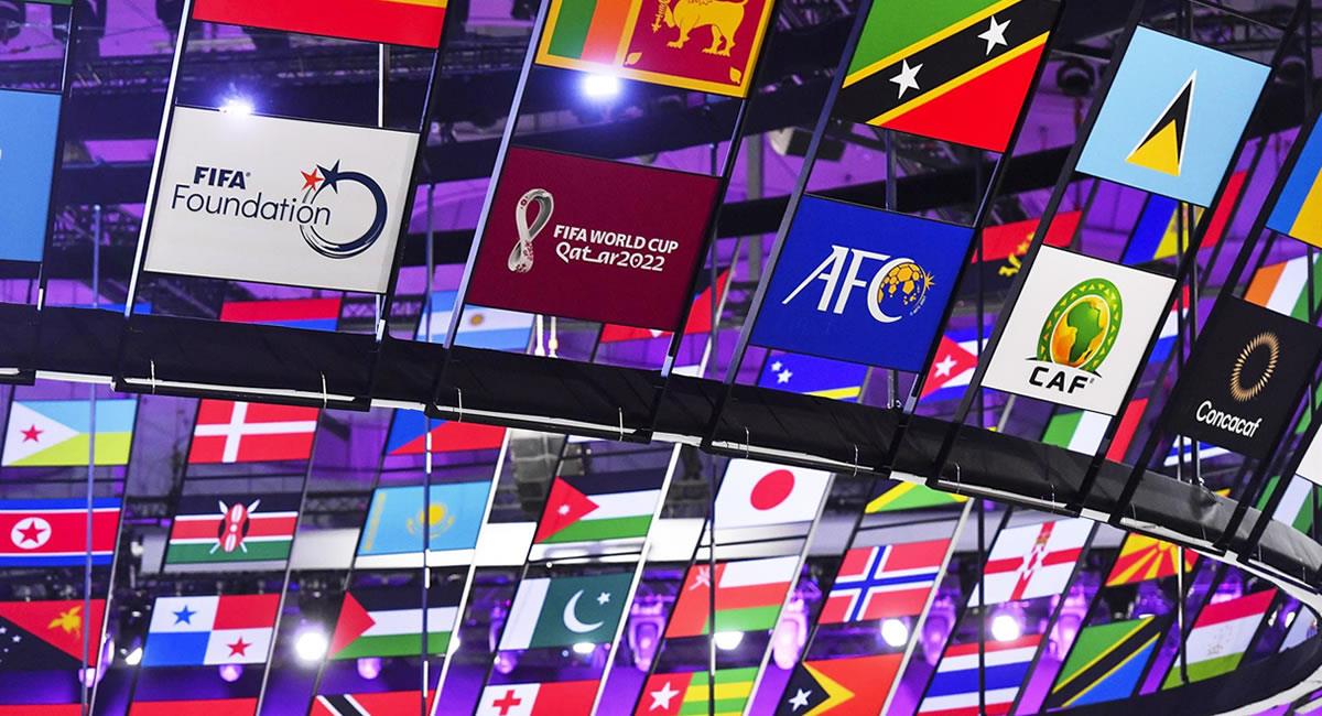 Así será el sorteo de grupos para el Mundial Qatar 2022. Foto: EFE