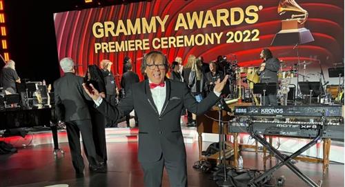 Vladimir Suárez, productor boliviano es parte de la academia de grabación y estuvo en los Grammy 2022