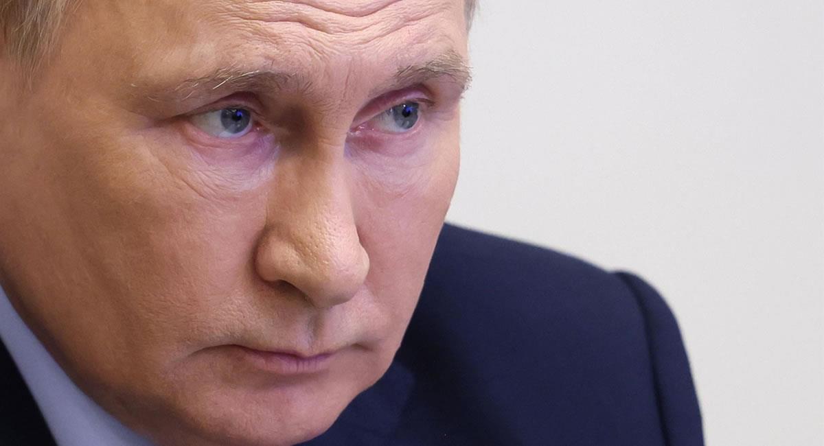 El presidente Putin también estaría perdiendo la vista, además del cáncer. Foto: EFE
