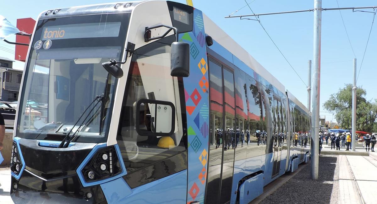 El tren metropolitano mejorará el servicio de transporte en Cochabamba, según autoridades. Foto: ABI