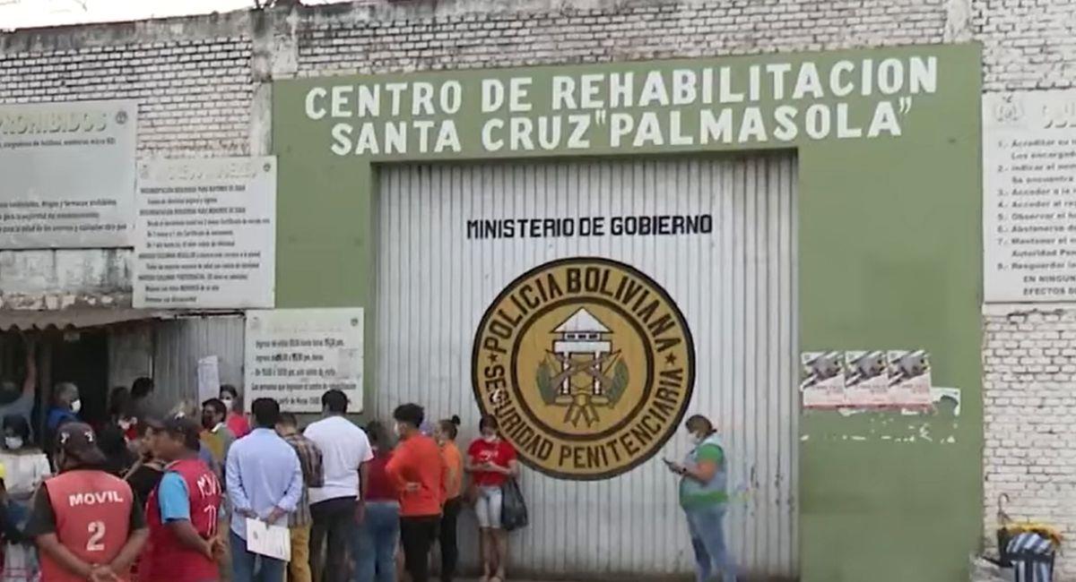 Ingreso a la cárcel de Palmasola. Foto: Youtube