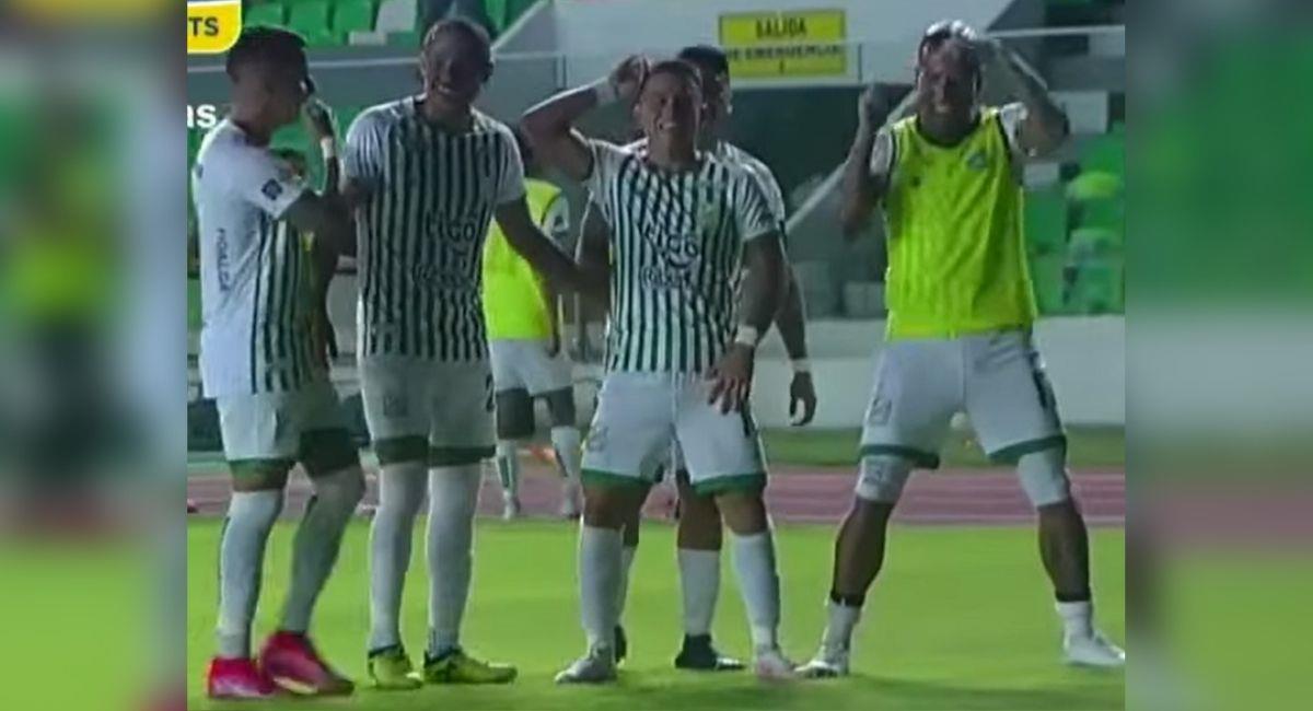 Henry Vaca festejando un gol con Oriente Petrolero
. Foto: Youtube