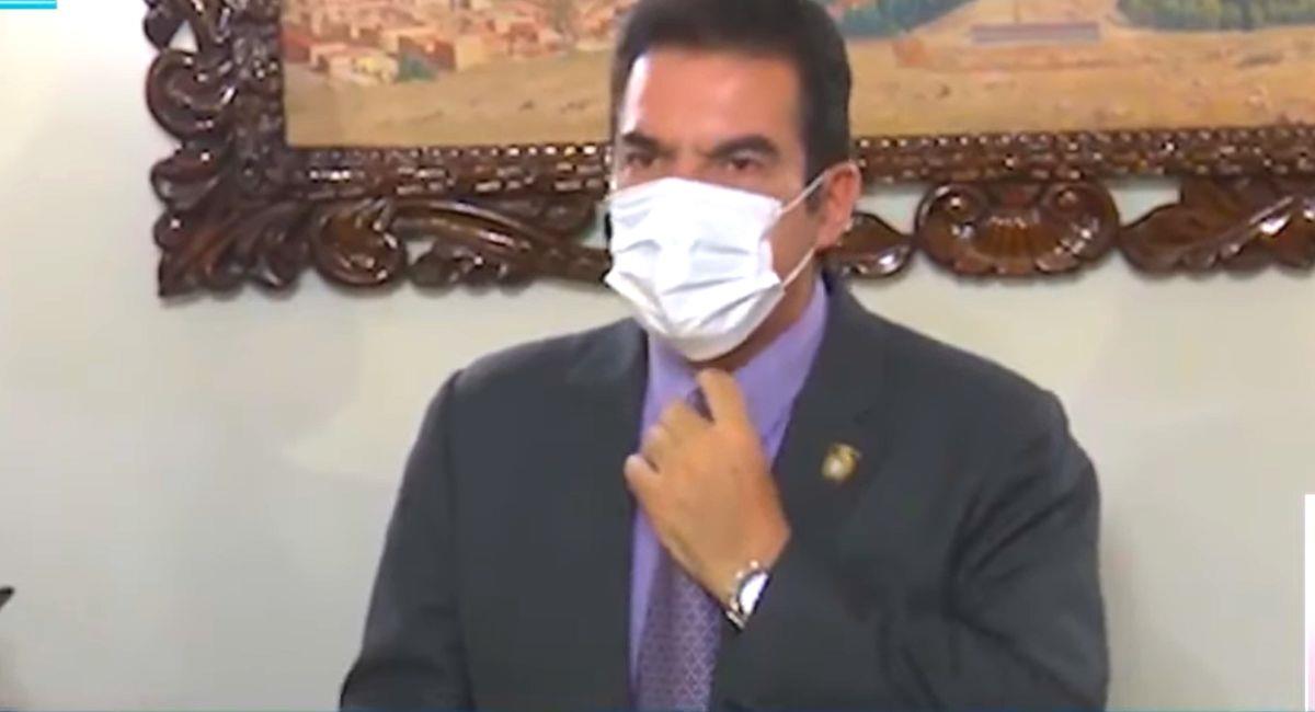 Manfred Reyes Villa, alcalde de Cochabamba. Foto: Youtube