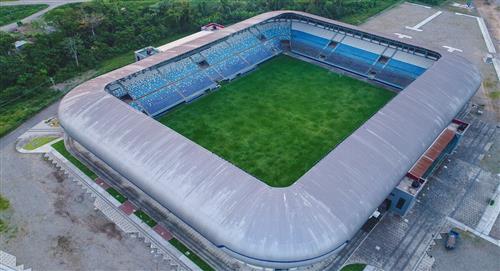 ¿Cómo es el estadio Olímpico Bicentenario de Villa Tunari?