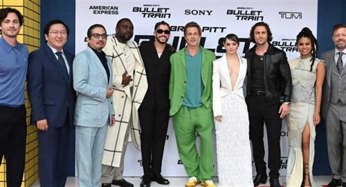 'Bullet Train': La película que reúne a Brad Pitt y Bad Bunny