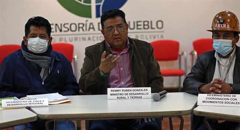 El diálogo se trunca y conflicto cocalero en Bolivia se mantiene