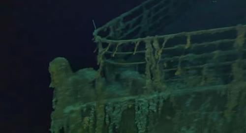 Impresionantes imágenes en 8K de los restos del Titanic