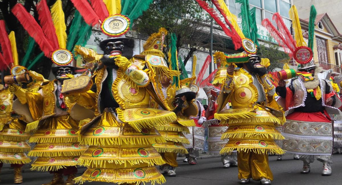 Bolivianos celebrarán bailando el 'Día de la Morenada'. Foto: ABI