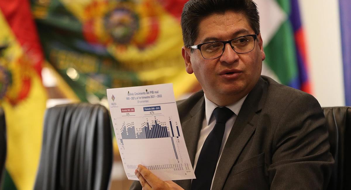 Ministro de Economía de Bolivia, Marcelo Montenegro. Foto: EFE