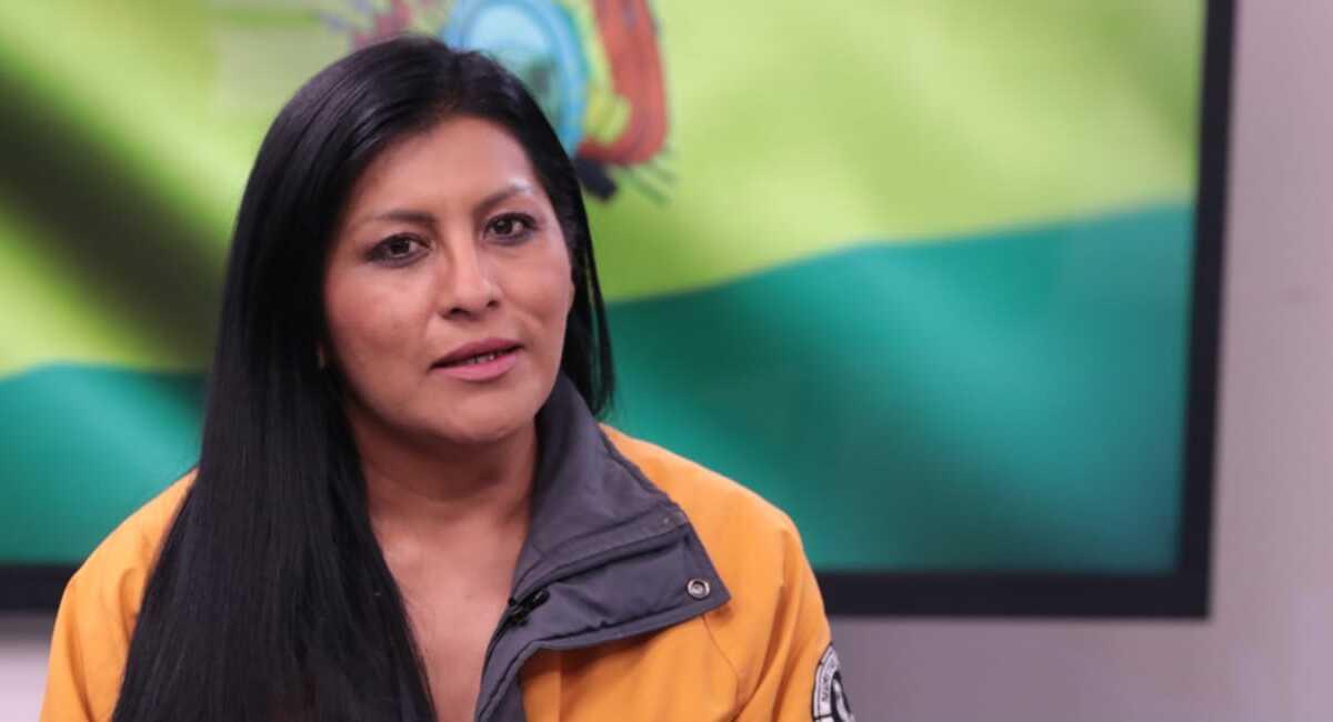 La exalcaldesa debe cumplir con detención domiciliaria, arraigo y una fianza. Foto: Facebook Bolivia Tv