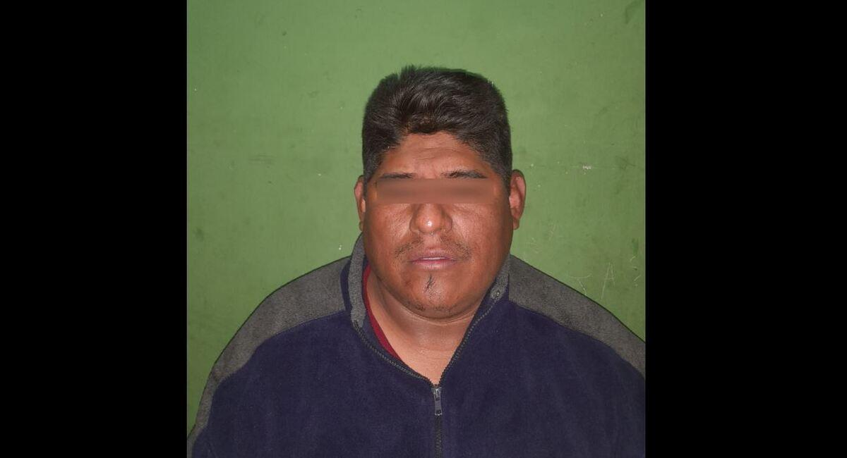 Apaza fue capturado este jueves en la zona de Villa Fátima. Foto: Facebook Policía Boliviana