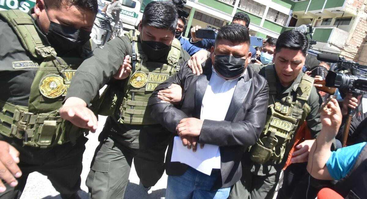 El dirigente actualmente cumple con detención preventiva en la cárcel de San Pedro en la ciudad de La Paz. Foto: Facebook