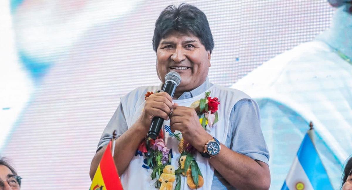 Evo Morales habla sobre el paro por el Censo. Foto: Twitter @evoespueblo