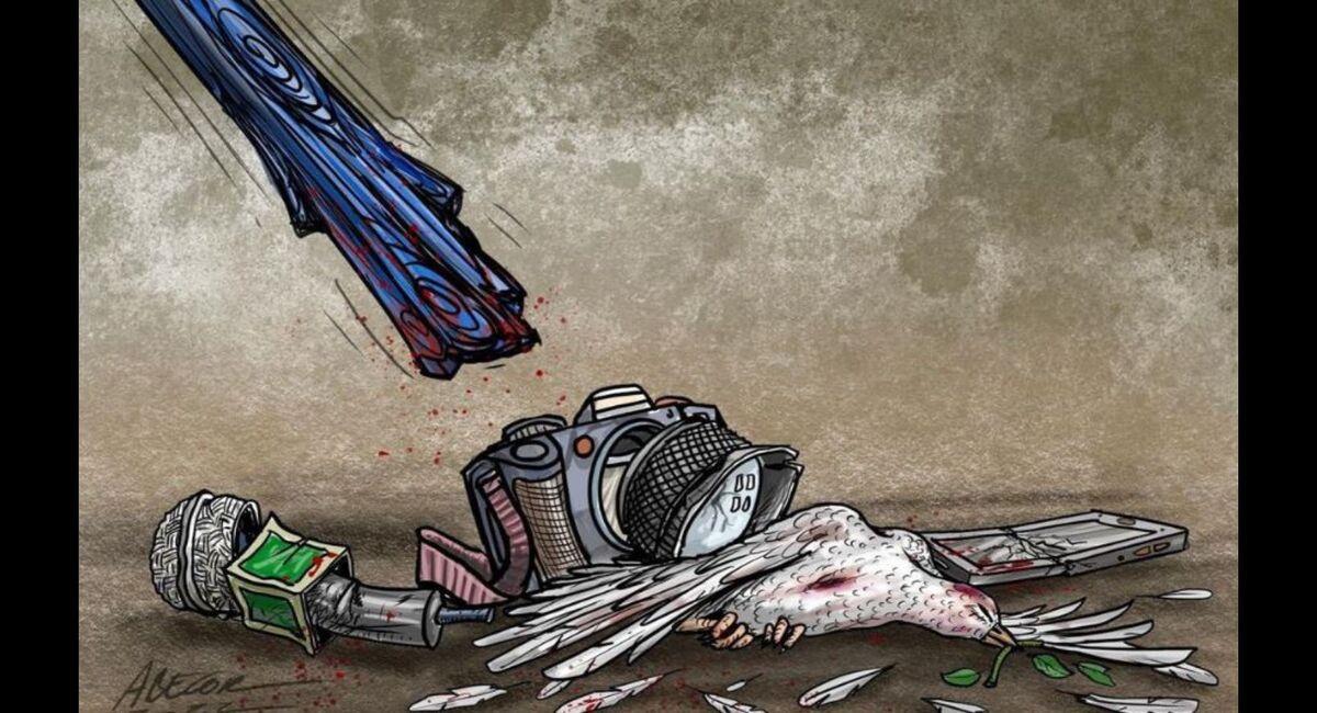 El caricaturista fue amenazado desde 2020. Foto: Instagram Abecor