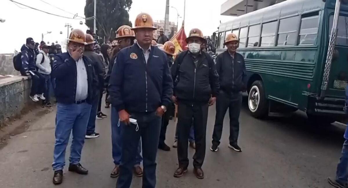Los mineros piden la liberación de nuevas áreas para explotación. Foto: Facebook Fencomin