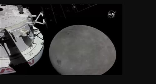 Así se ve la Luna desde la cápsula Orión tomada por la Misión Artemis I 