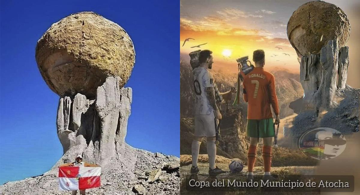 Los 'memes' de la "Copa del Mundo" de Atocha, no se hicieron esperar. Foto: Twitter @Atochadepie