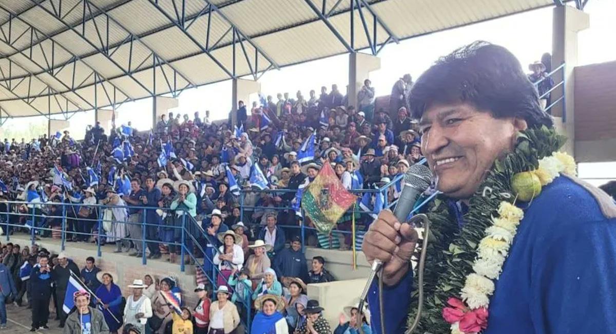 Evo Morales criticó a Luis Arce por decisión. Foto: Twitter @BOmereceMAS