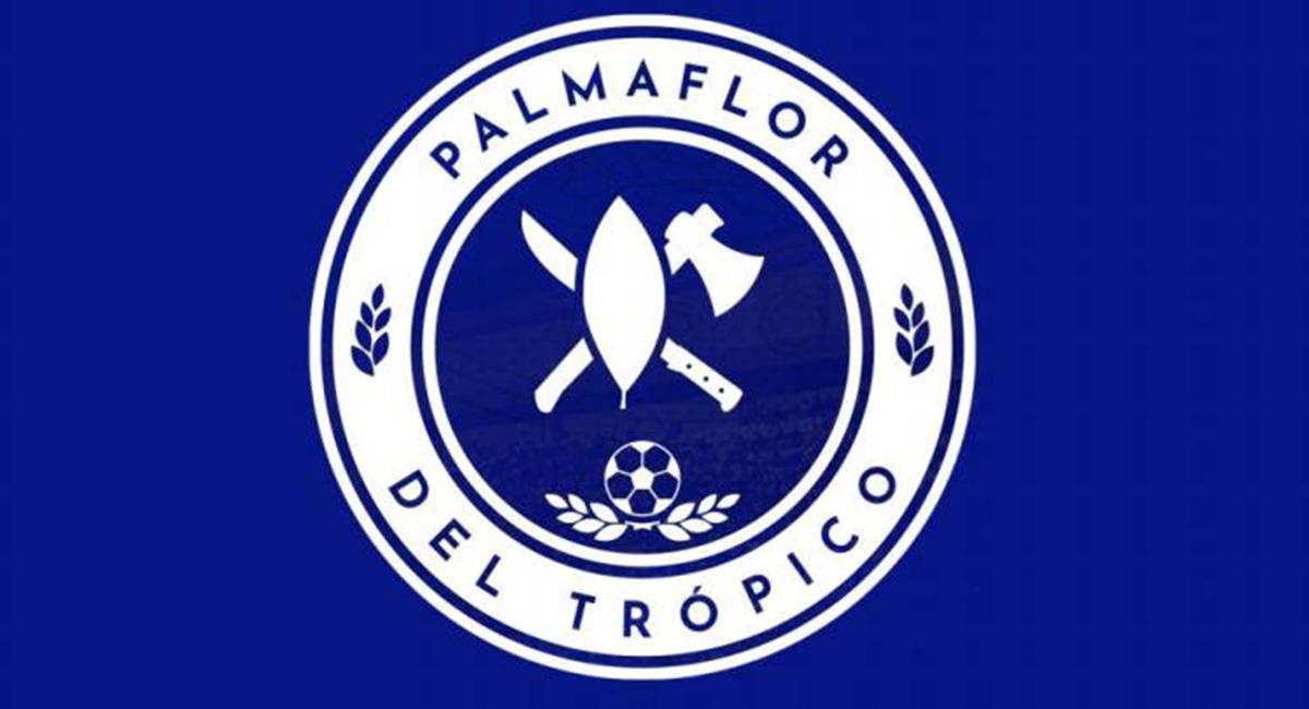 El Palmaflor del Trópico estrenó sus colores y nuevo escudo en redes sociales. Foto: Facebook