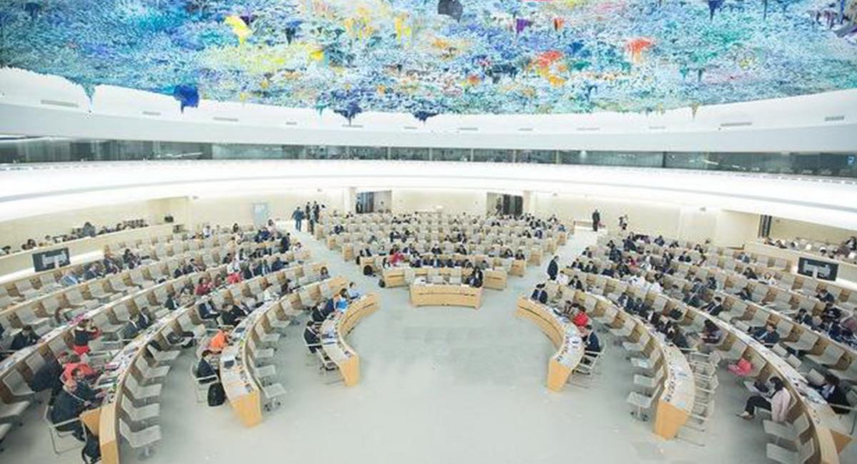El Consejo de Derechos Humanos de las Naciones Unidas está compuesto por 47 Estados. Foto: ABI