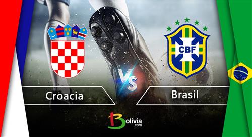 Sigue el partido Brasil VS Croacia en los cuartos de final 