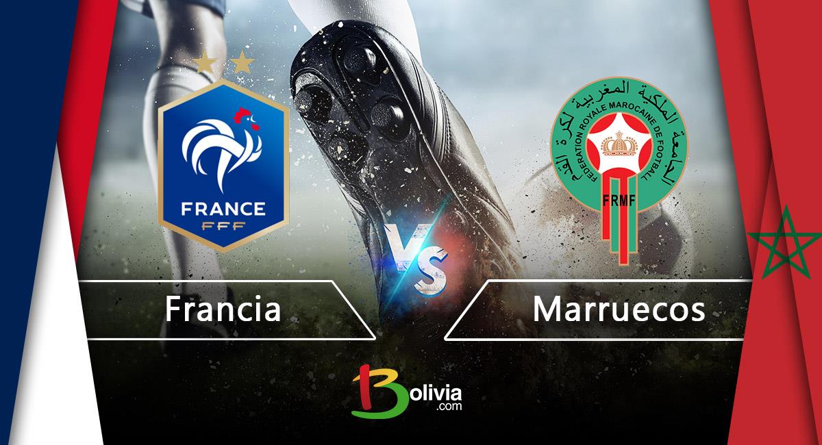Francia y Marruecos se disputan su pase a la gran final del Mundial. Foto: Interlatin