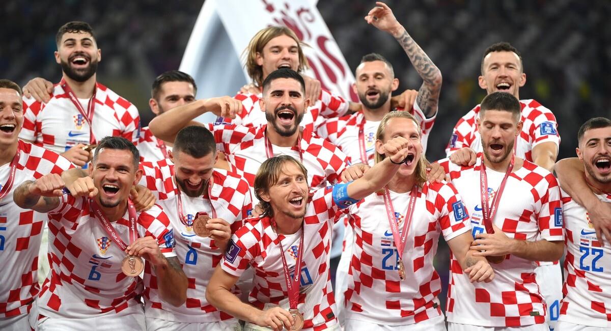 Los Croatas alcanzaron el tercer puesto del Mundial al superar a Marruecos. Foto: Facebook FIFA World Cup