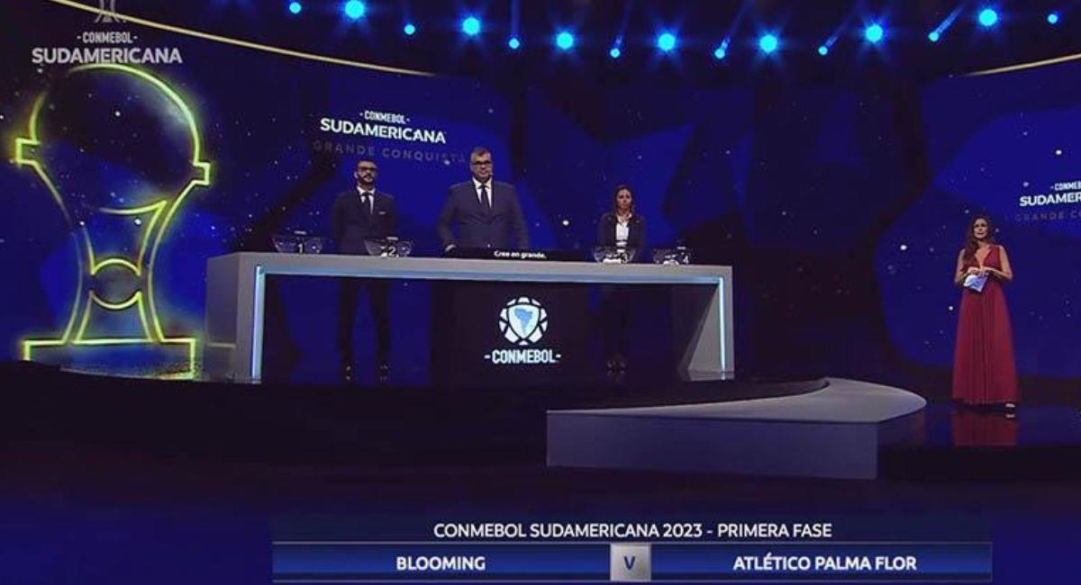 Clubes bolivianos definieron sus próximos rivales para la Copa Libertadores 2023. Foto: Twitter @Conmebol