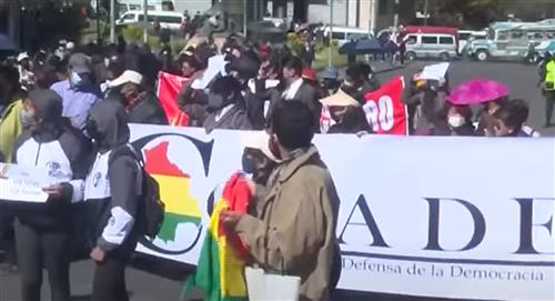 Marcha en Santa Cruz por libertad de Luis Fernando Camacho