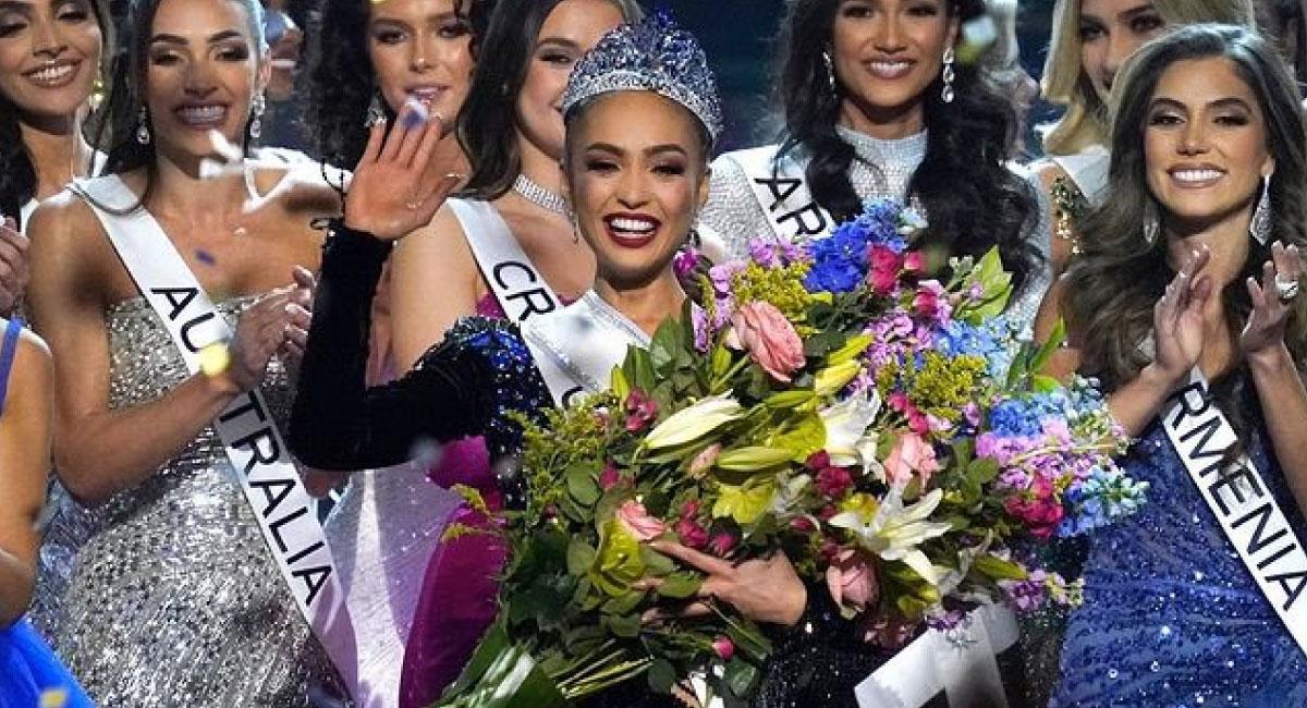 R´Bonney Gabriel fue elegida como la nueva Miss Universo. Foto: Twitter @MissUniversoOrg