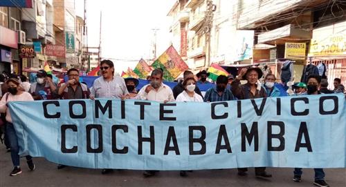 El Comité Cívico de Cochabamba no participará en el Cabildo Nacional