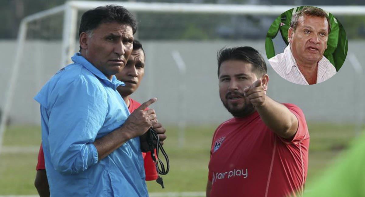 El entrenador Marcos Ferrufino falleció en 2021 y Paniagua tiene 40.000 dólares que eran de él. Foto: Twitter @FacetasDeportivas