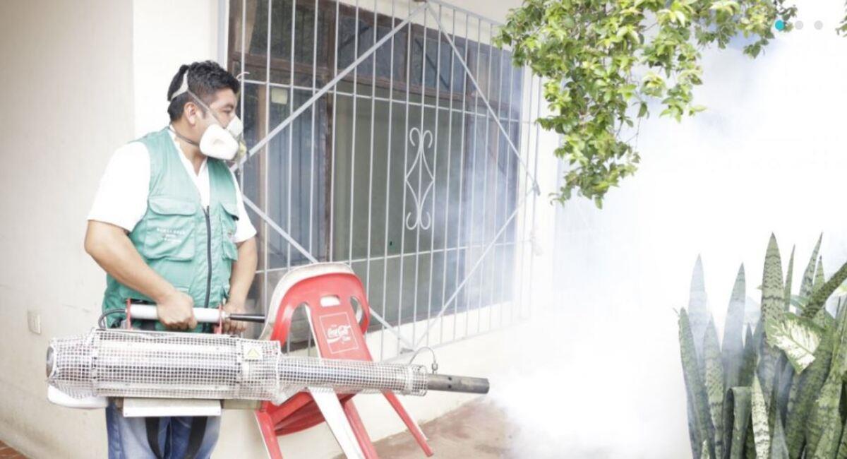 Las autoridades aplican medidas para contrarrestar el aumento de contagios de dengue. Foto: Gobernación de Santa Cruz