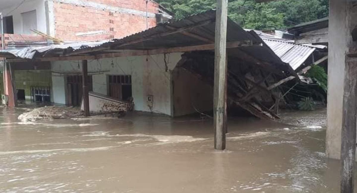 El desbordamiento de ríos se da a causa del incremento de lluvias en La Paz y Santa Cruz. Foto: Radio Compañera