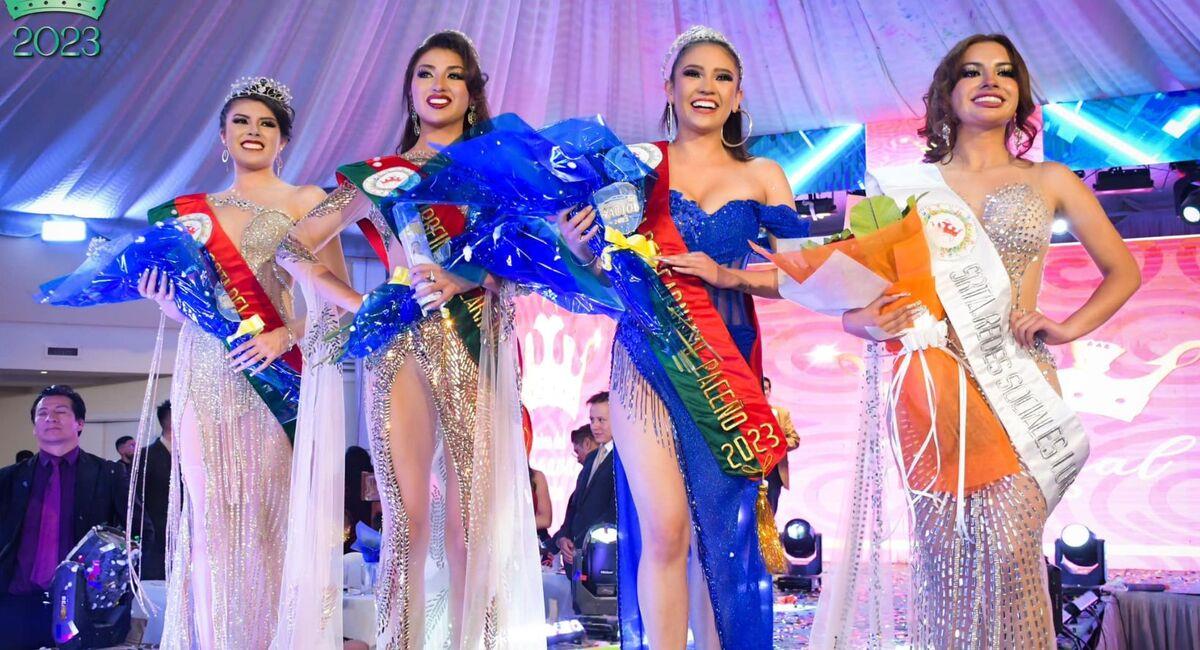 Aylin Reguerin ahora es la portadora de la corona del Reina del Carnaval Paceño 2023. Foto: Facebook Reina del Carnaval Paceño