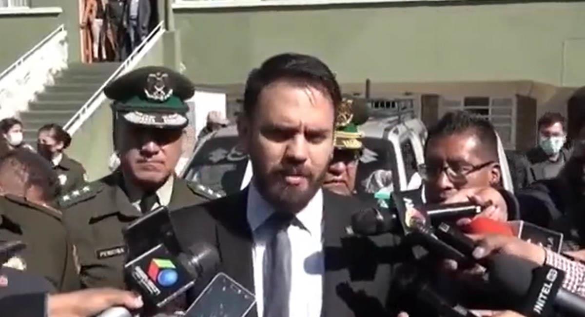 Los evistas aseguran que Eduardo del Castillo no está inscrito en el MAS. Foto: Twitter @BoliviaLibreNow ·captura video