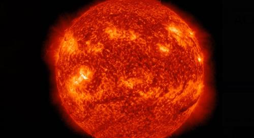 Gran erupción solar se detectó contra la atmósfera terrestre