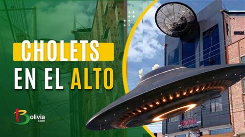 Nuevo cholet en forma de OVNI se roba las miradas en El Alto