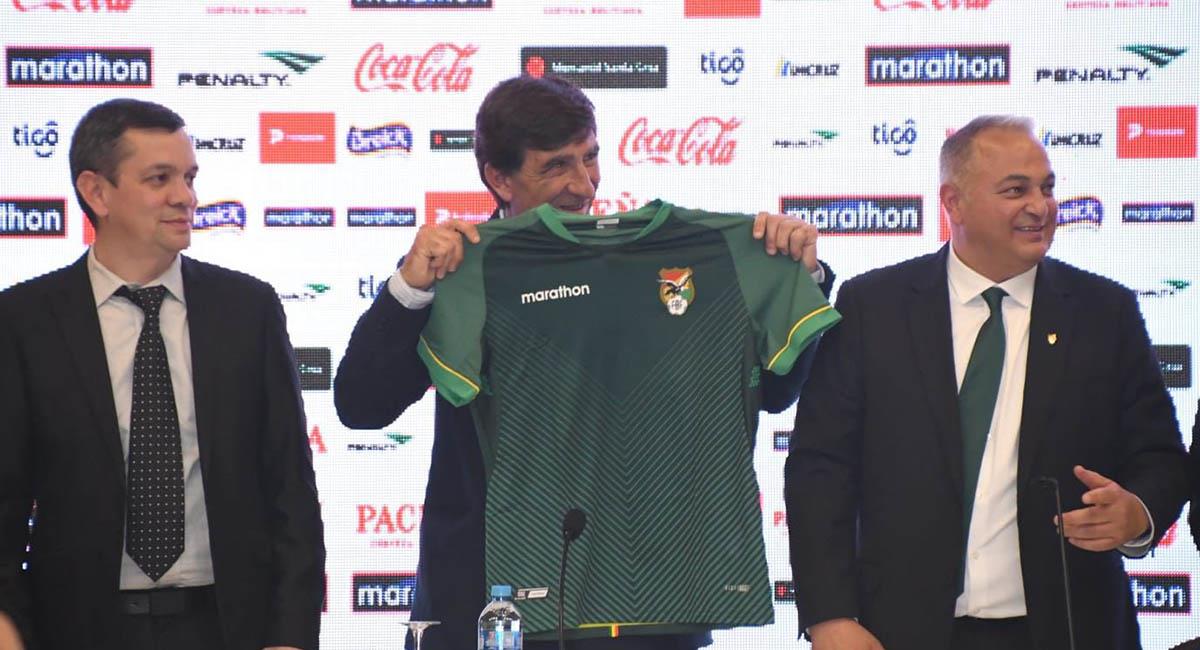 La Verde no tenía un cronograma de entrenamiento por la Copa Boliviana. Foto: Twitter @marceloclaure
