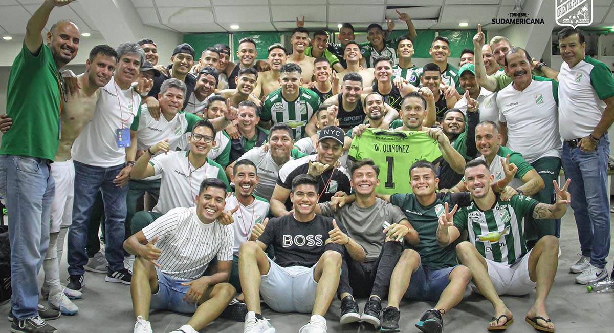 Oriente Petrolero logró clasificar en el fase de grupos a la Copa Sudamericana. Foto: Twitter @cdopetrolero