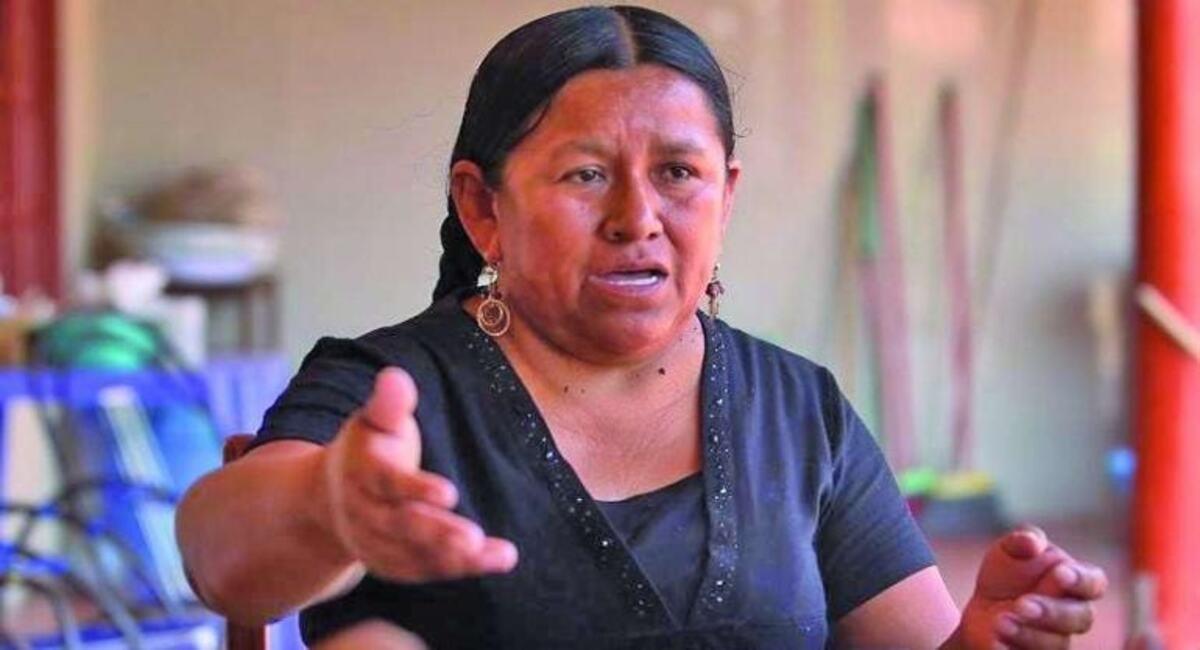 La exministra ya fue procesada por el desfalco del Fondo Indígena entre las gestiones 2010 y 2015. Foto: Facebook Unión Juvenil Cruceñista