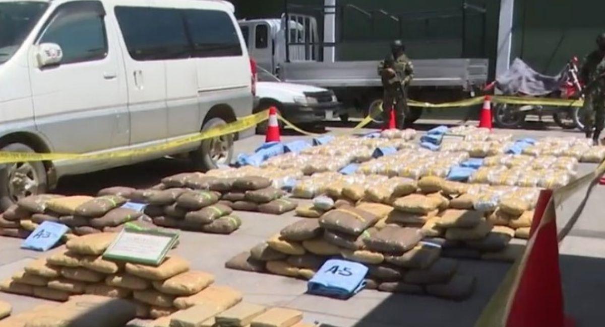 Los operativos dejaron más de media tonelada de drogas incautadas. Foto: ABI