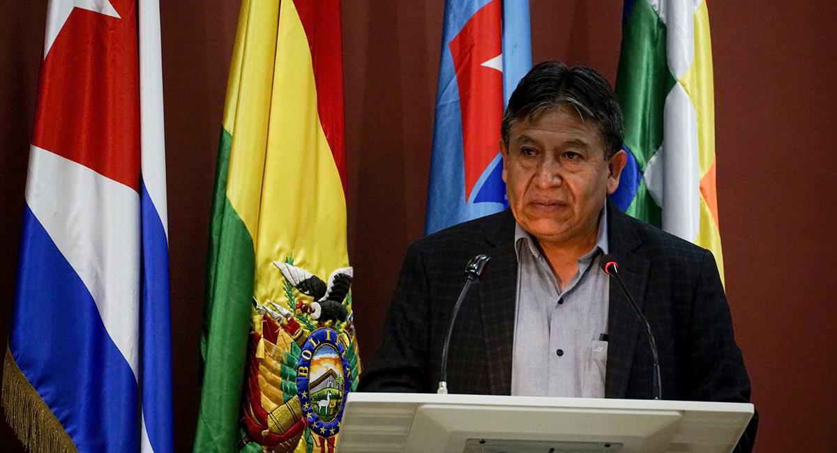 El vicepresidente David Choquehuanca no será bien recibido por la Federación de Chimoré ni aliados del Trópico. Foto: Twitter Captura @ISRICuba