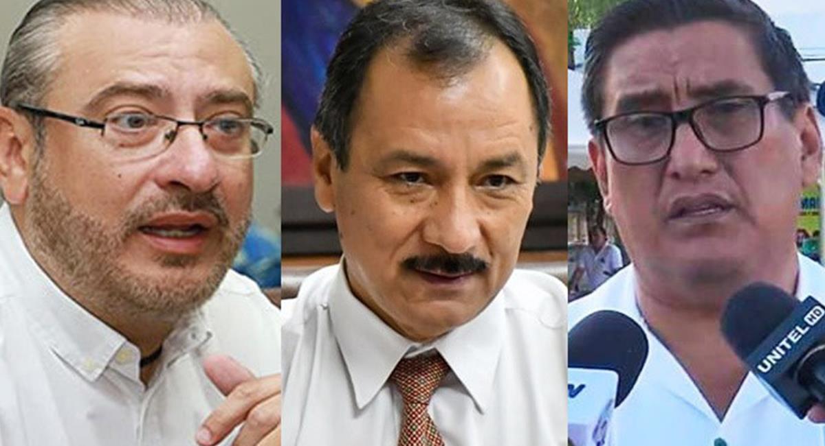 Los tres líderes cívicos fueron citados en calidad de denunciados para este jueves 13 de abril. Foto: Twitter Captura @LaEstrella_SC