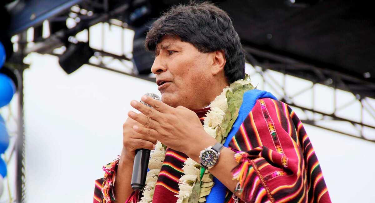 Evo Morales afirmó que el Gobierno realiza trabajos de espionaje en el Trópico de Cochabamba. Foto: Facebook Evo Morales Ayma