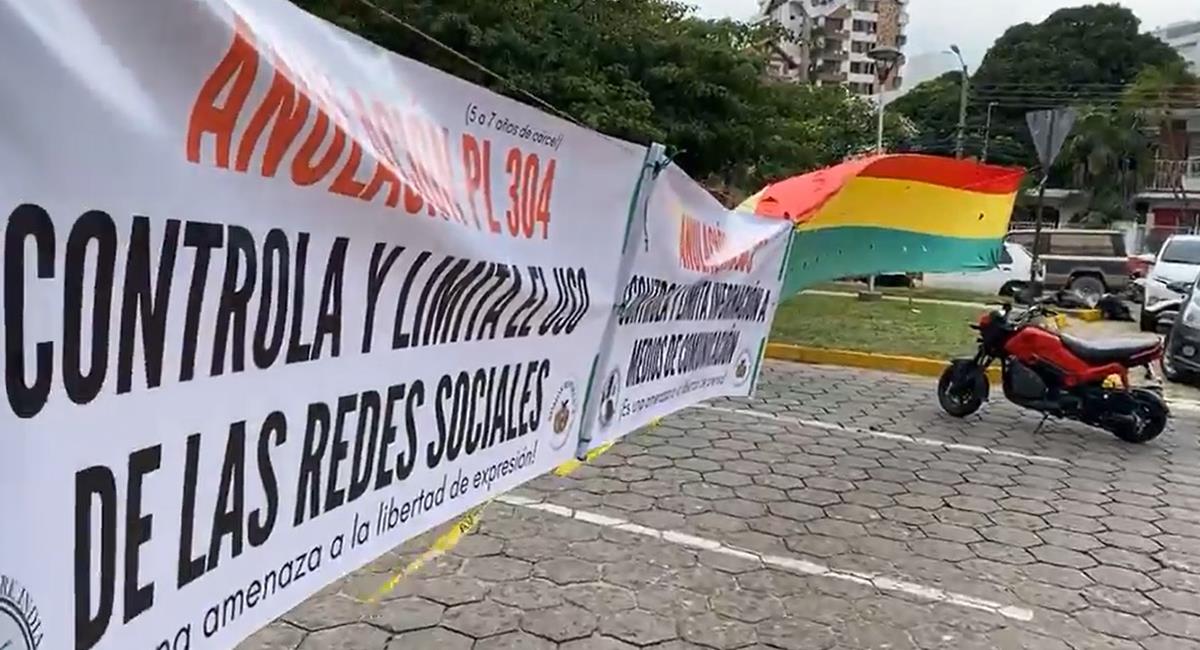 Al menos cinco sectores gremiales, cívicos y sociales protestarán por el "paquetazo de leyes". Foto: Twitter Captura: @AsuntoCentral