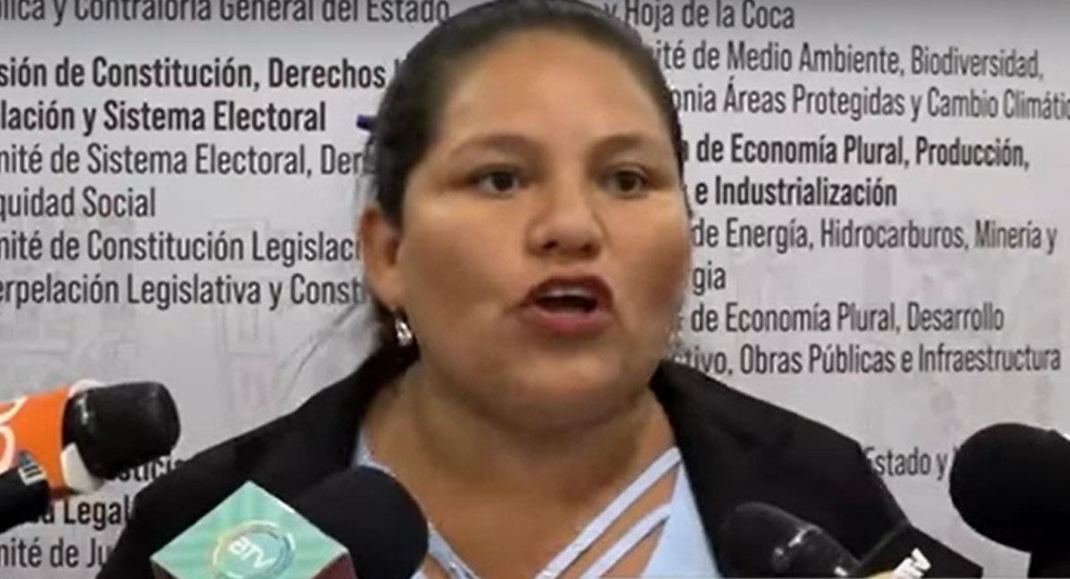 Deysi Choque denunció a Carlos Romero por querer ocasionar un Golpe de Estado. Foto: Youtube