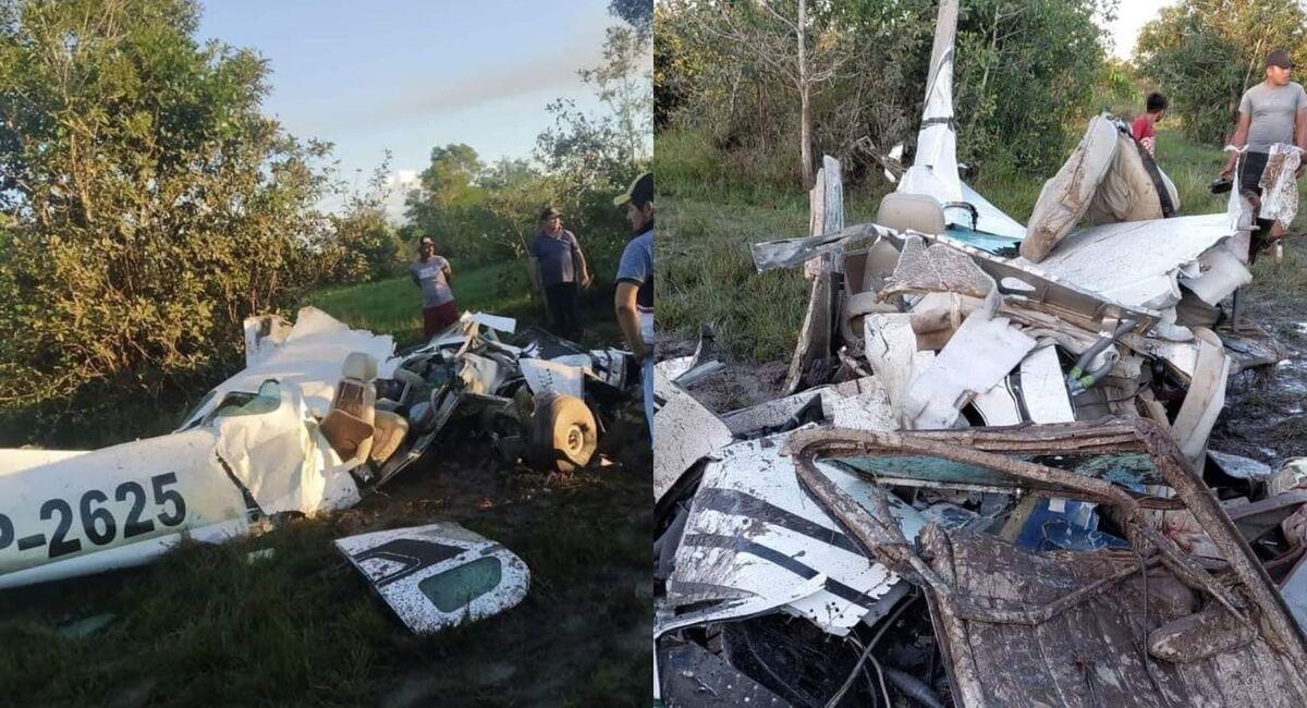 Una de las personas que murió producto de la caída de la avioneta contaba con antecedentes por narcotráfico. Foto: Facebook Radio Lider Fm Reyes