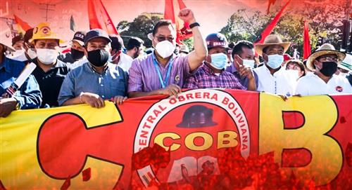 Arce participará de la marcha de los trabajadores este 1 de mayo