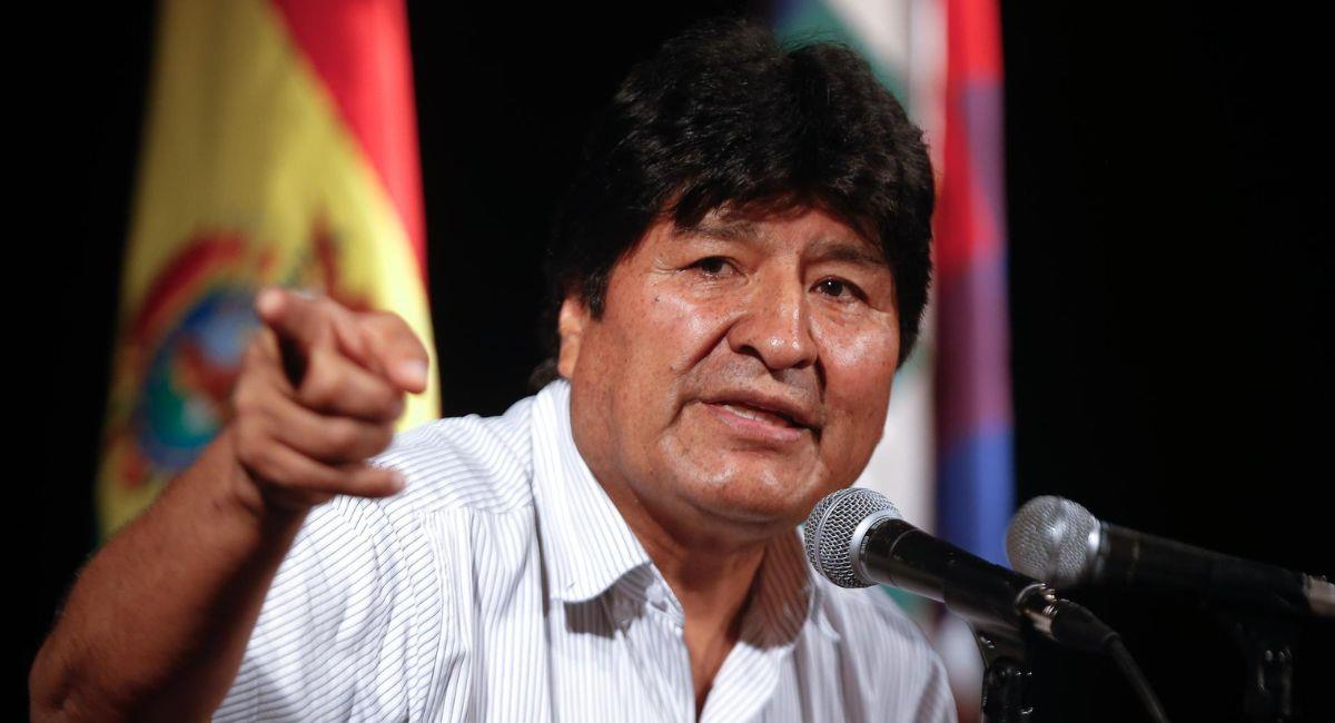 Expresidente Evo Morales. Foto: EFE